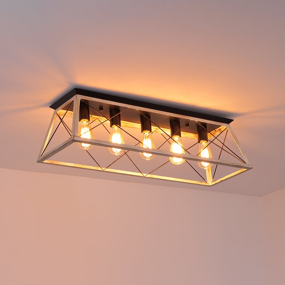 lightfixturesusa-5-light-farmhouse-rectangular-cage-semi-flush-mount-ceiling-light-off-white-7375784