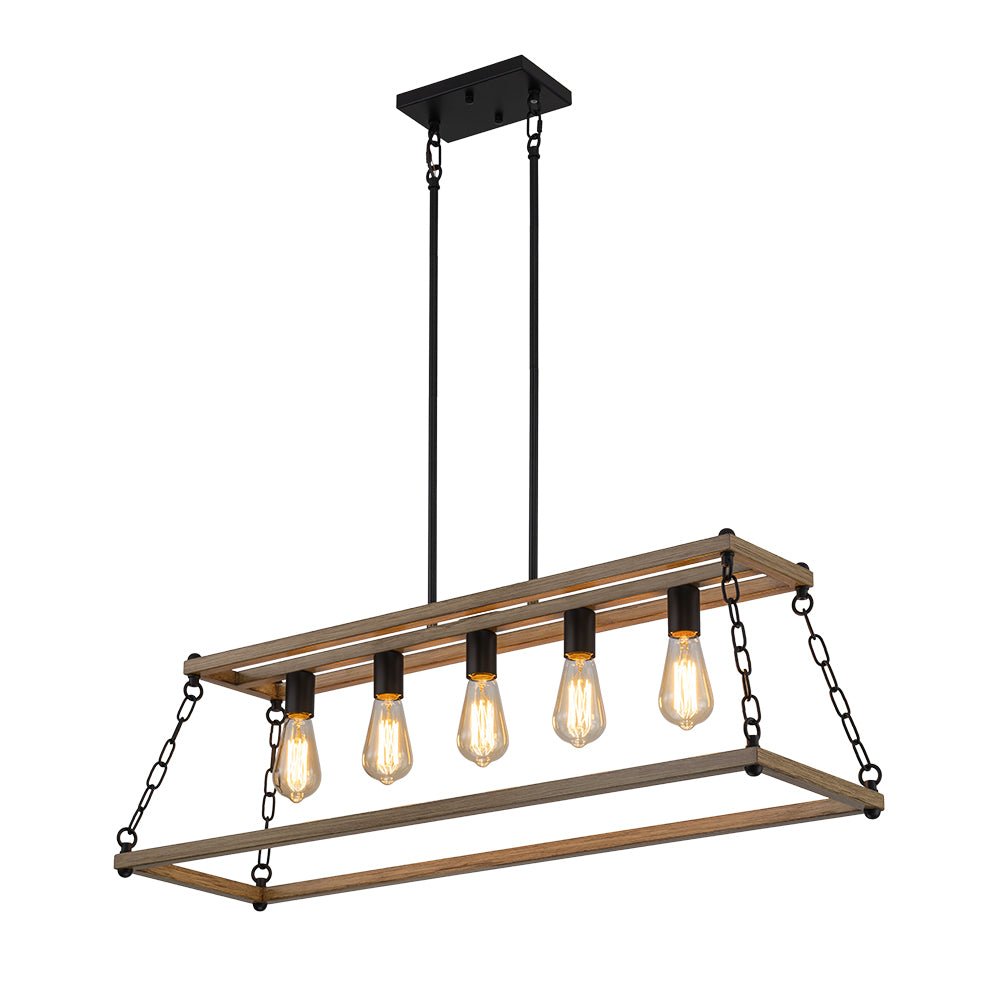 lightfixturesusa-5-light-trapezoid-wood-grain-chain-linear-island-chandelier-chandelier-5-light-229934
