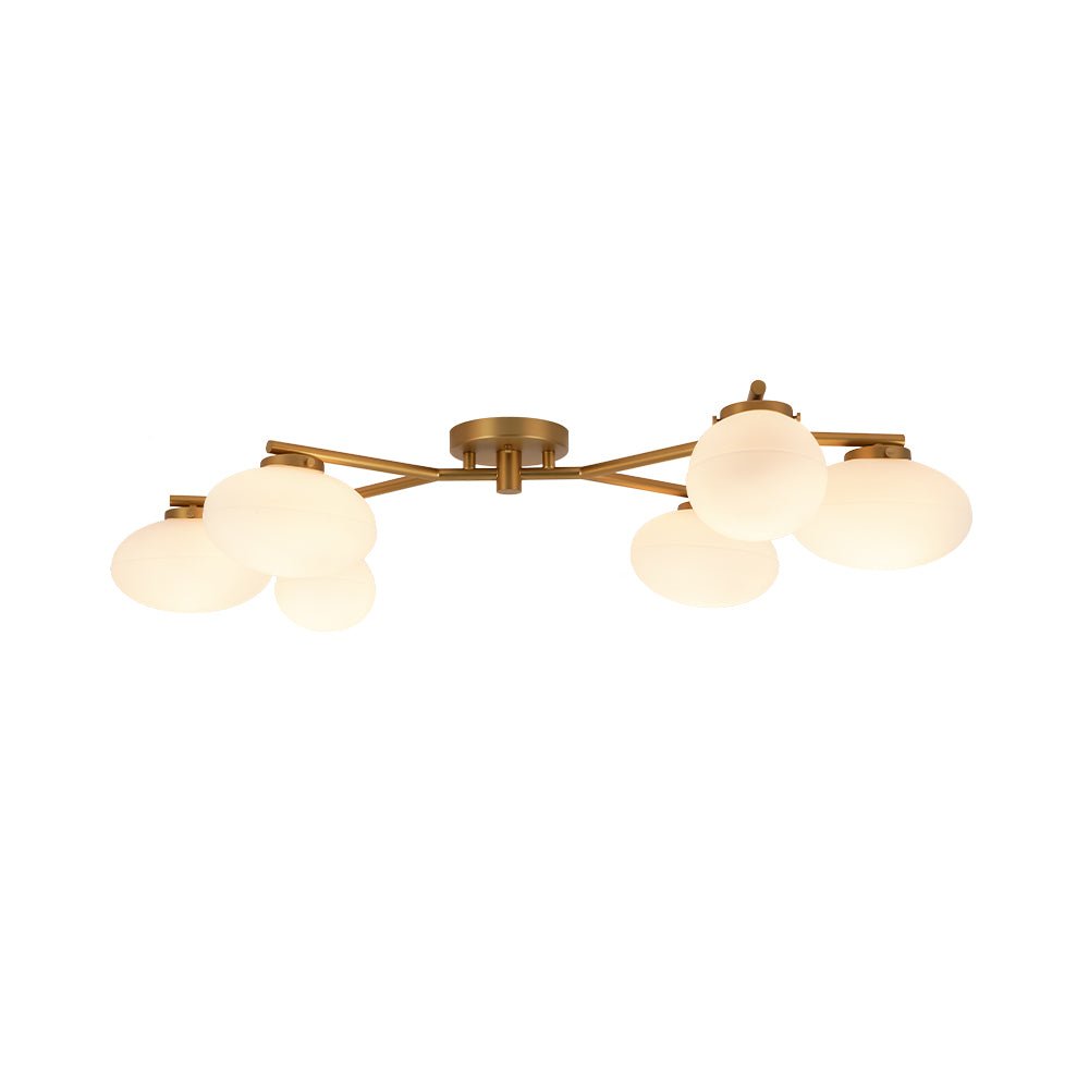 lightfixturesusa-6-light-branch-frosted-glass-egg-semi-flush-chandelier-ceiling-light-6-lt-matte-black-893468