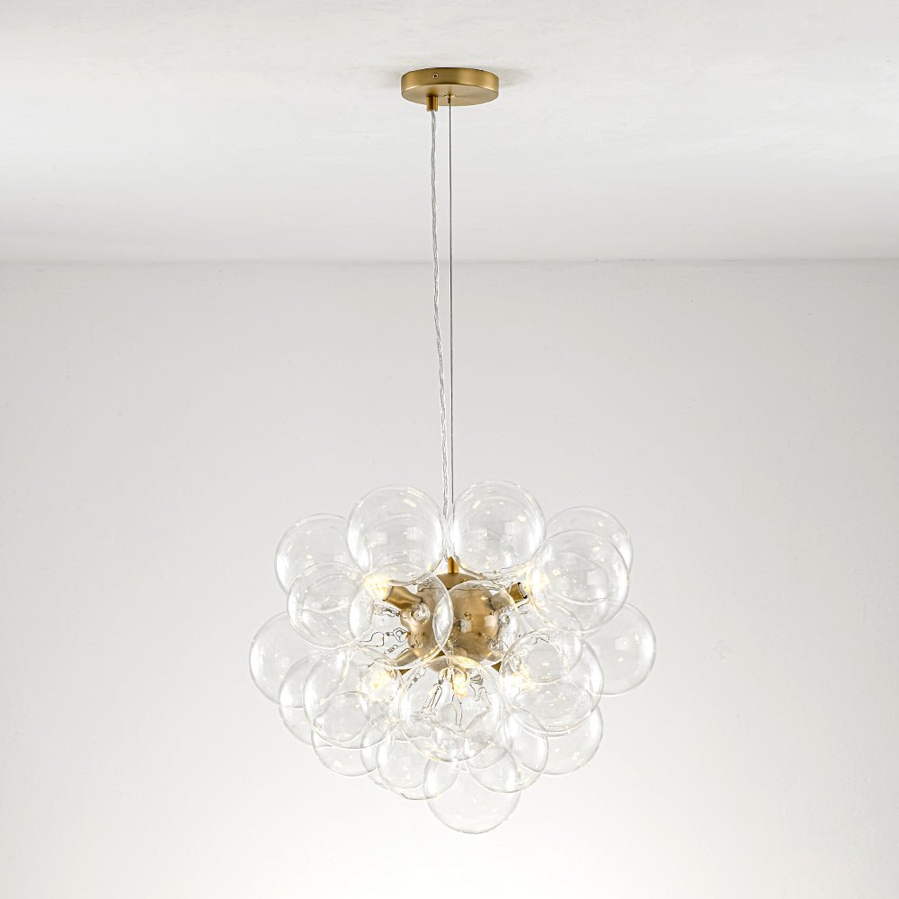 lightfixturesusa-6-light-brass-cluster-clear-glass-bubble-sphere-chandelier-chandelier-brass-pre-order-891821