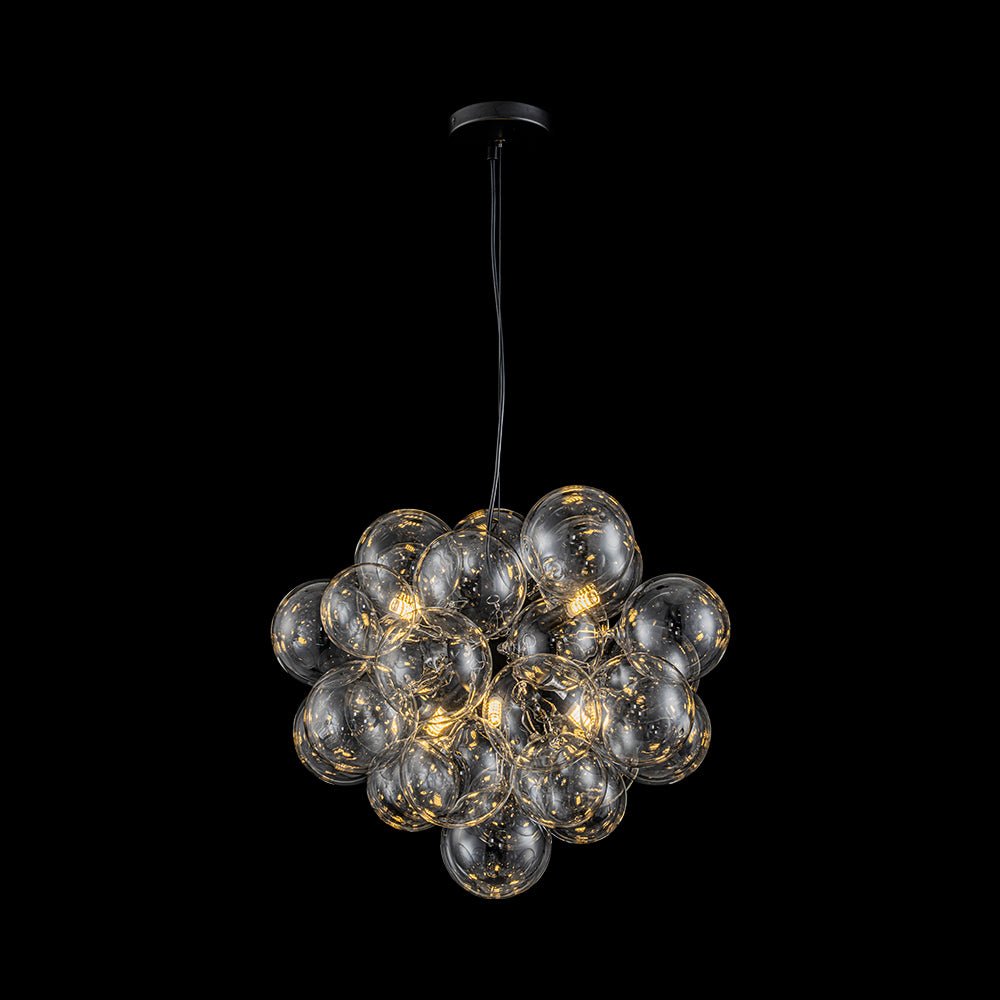 lightfixturesusa-6-light-dimmable-brass-cluster-clear-glass-bubble-sphere-chandelier-chandelier-black-231948