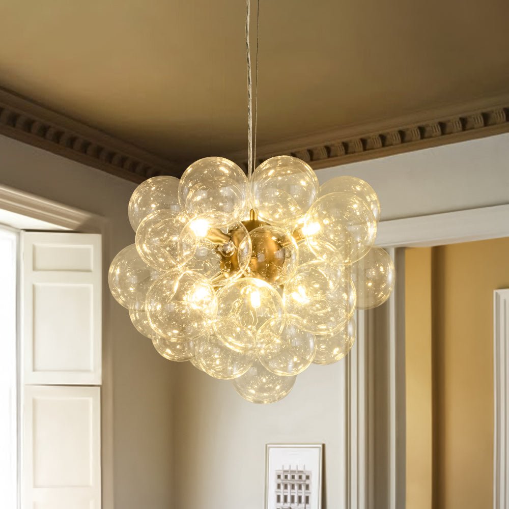 lightfixturesusa-6-light-dimmable-brass-cluster-clear-glass-bubble-sphere-chandelier-chandelier-brass-911614