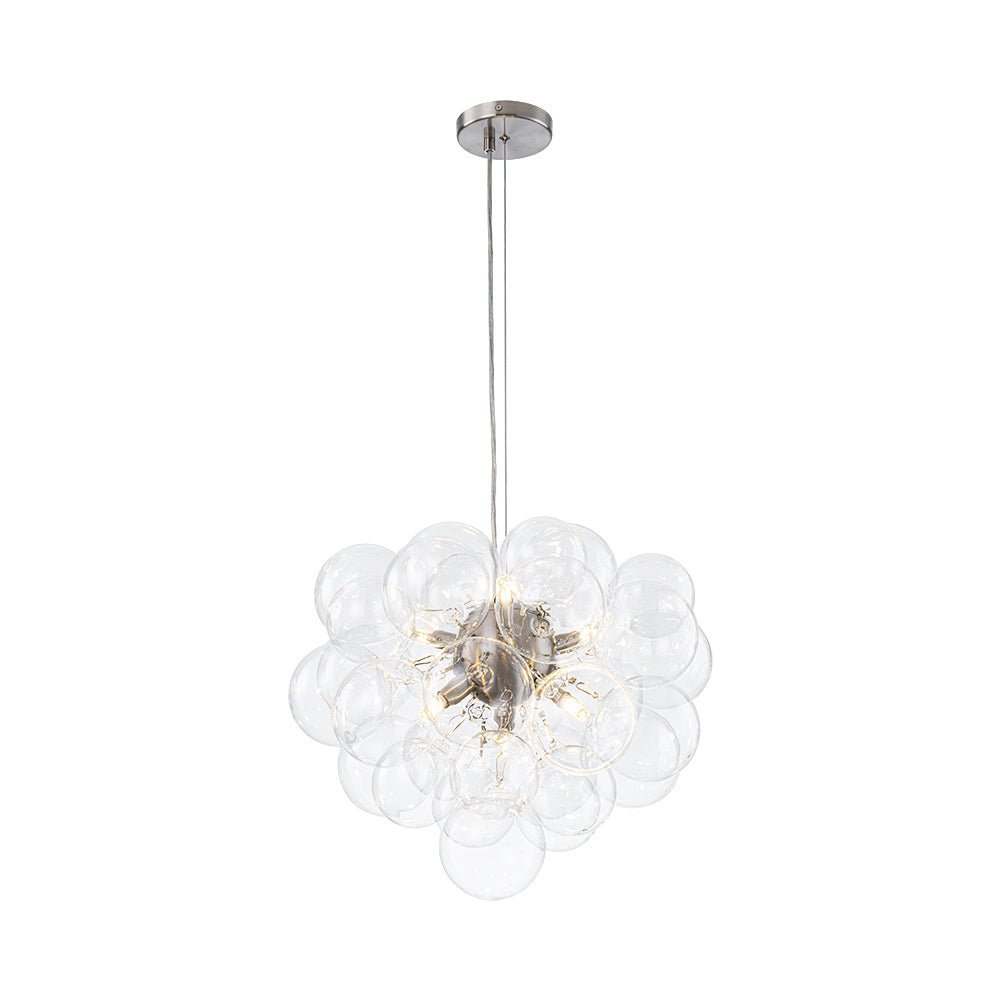 lightfixturesusa-6-light-dimmable-brass-cluster-clear-glass-bubble-sphere-chandelier-chandelier-nickel-438733
