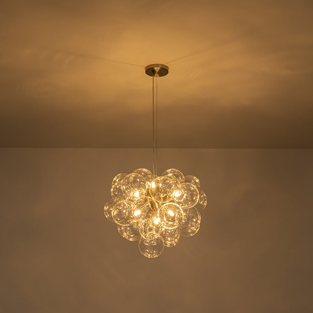 lightfixturesusa-6-light-dimmable-brass-cluster-clear-glass-bubble-sphere-chandelier-chandelier-nickel-598907