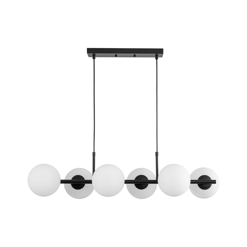 lightfixturesusa-6-light-opal-glass-globe-linear-island-chandelier-chandelier-black-902837