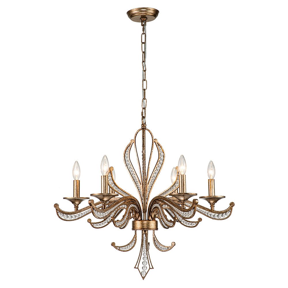 lightfixturesusa-6-light-vintage-candle-style-chandelier-crystal-beads-chandelier-6-lt-antique-182130
