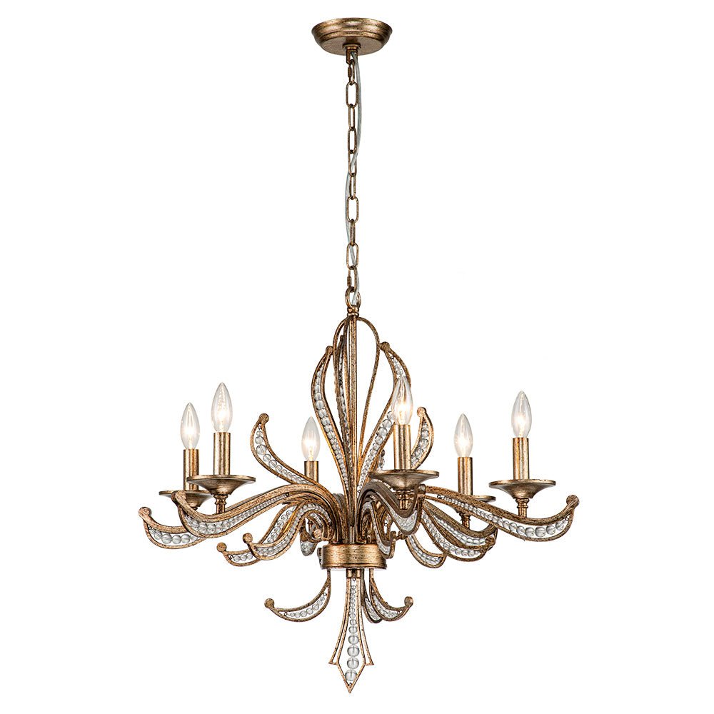 lightfixturesusa-6-light-vintage-candle-style-chandelier-crystal-beads-chandelier-6-lt-antique-946456