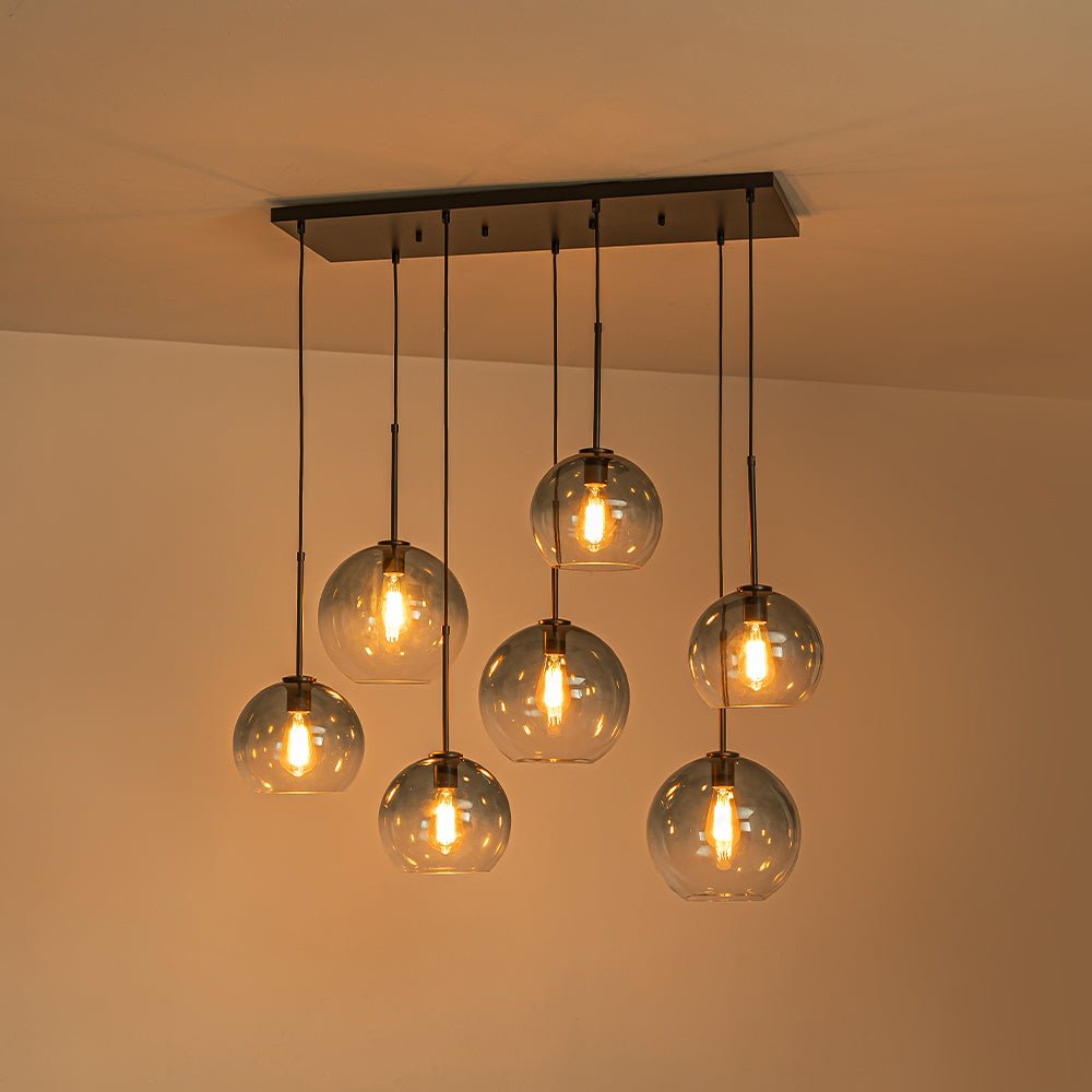 lightfixturesusa-7-light-cluster-blue-glass-globe-bubble-island-pendant-chandelier-blue-black-1844849