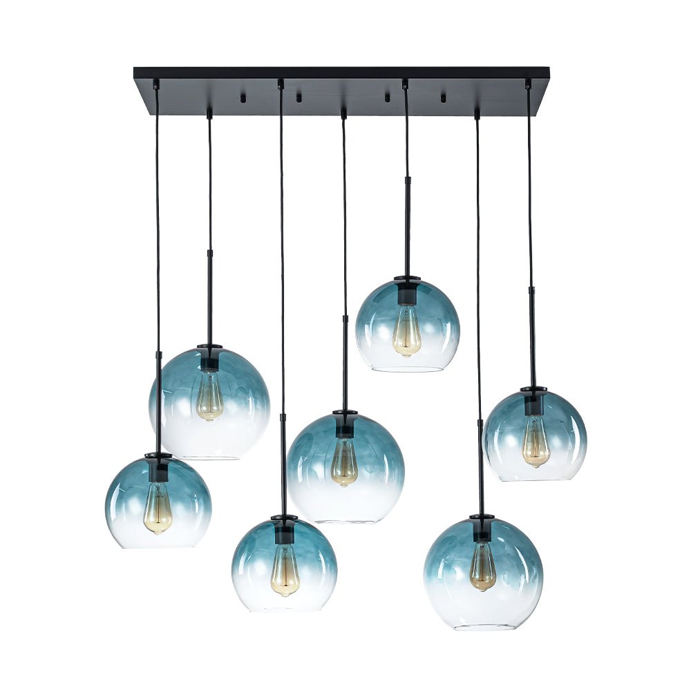lightfixturesusa-7-light-cluster-blue-glass-globe-bubble-island-pendant-chandelier-blue-black-8141861