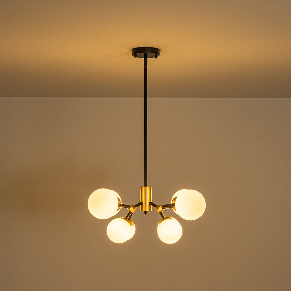 lightfixturesusa-8-light-black-brass-white-glass-globe-round-sputnik-chandelier-chandelier-232-in-5927035