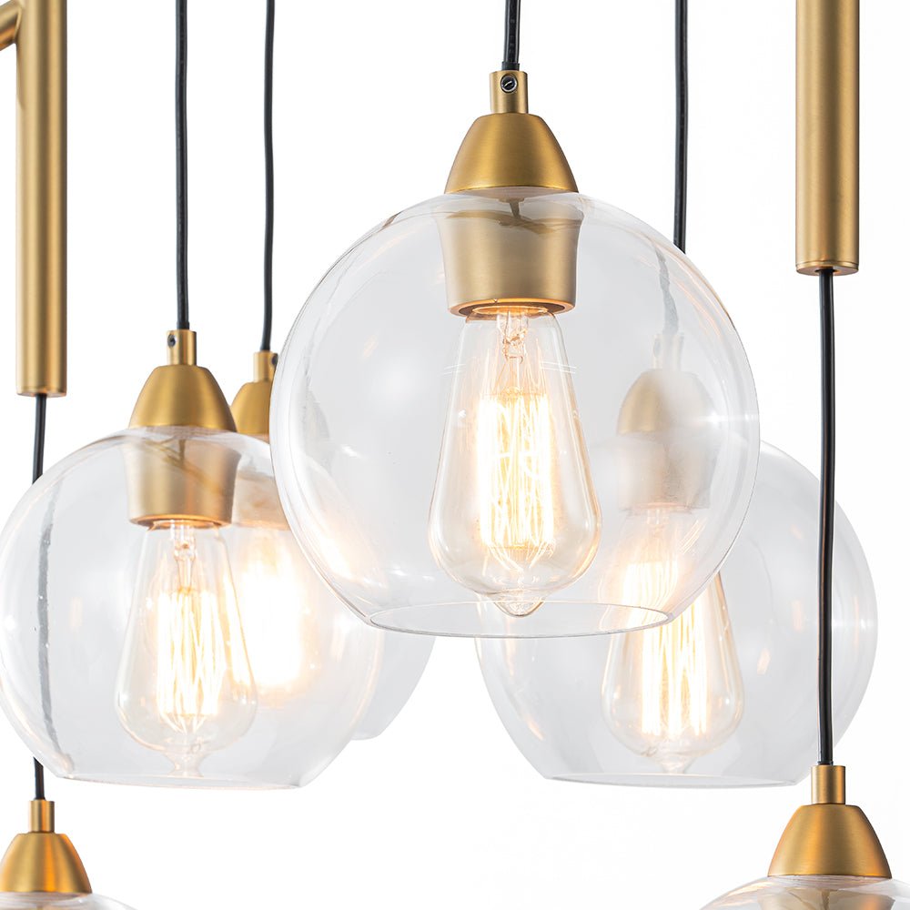 lightfixturesusa-8-light-branch-draped-glass-bubble-island-double-chandelier-chandelier-brass-204920