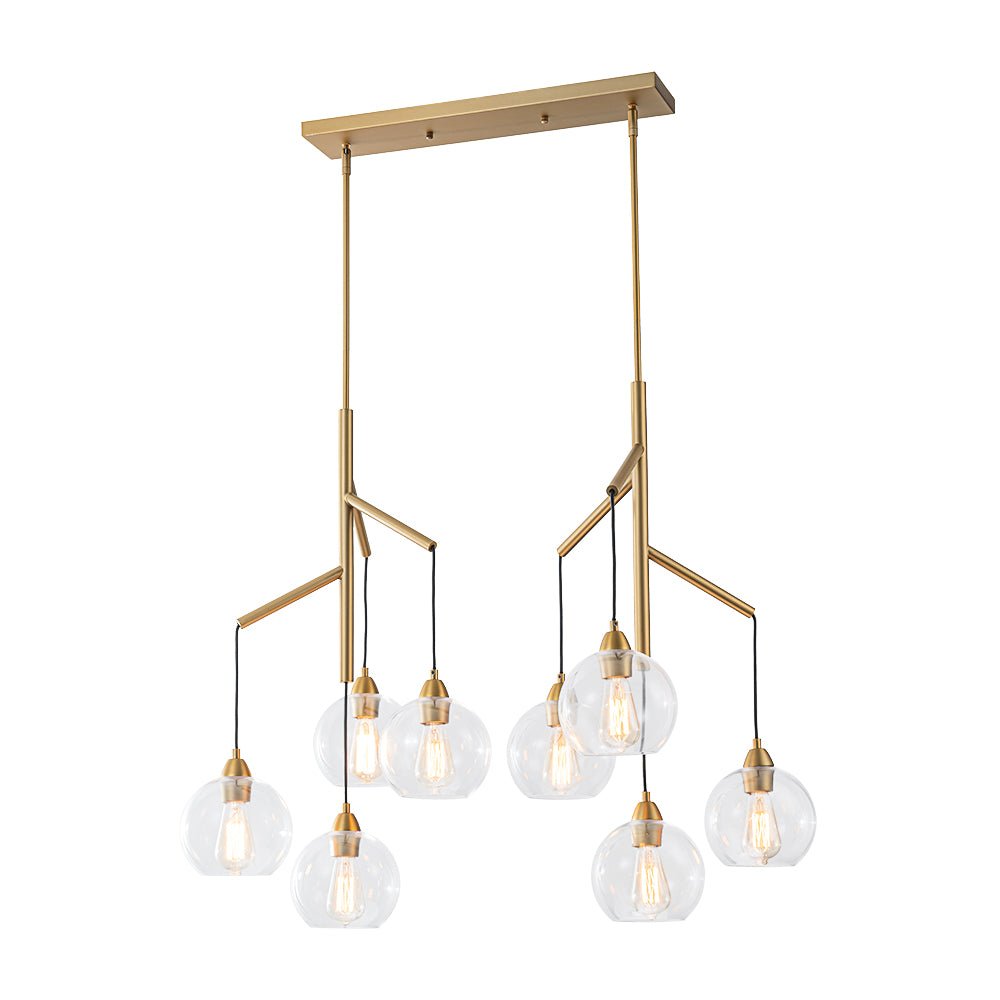 lightfixturesusa-8-light-branch-draped-glass-bubble-island-double-chandelier-chandelier-brass-356993