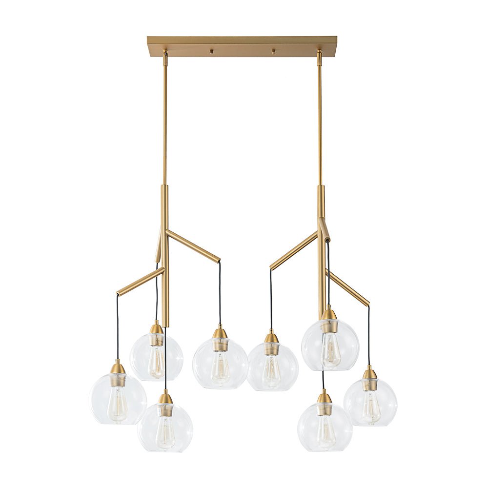 lightfixturesusa-8-light-branch-draped-glass-bubble-island-double-chandelier-chandelier-brass-377440