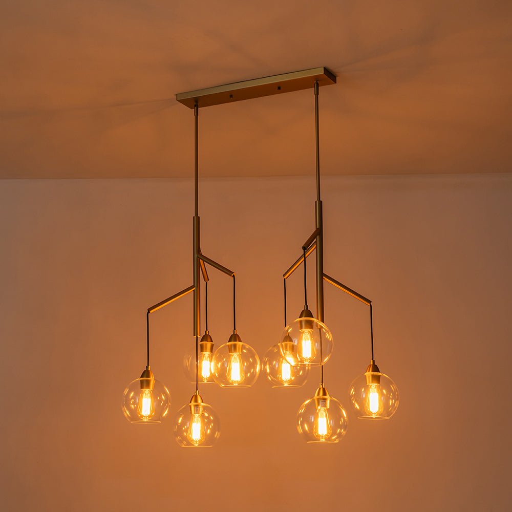 lightfixturesusa-8-light-branch-draped-glass-bubble-island-double-chandelier-chandelier-brass-592389