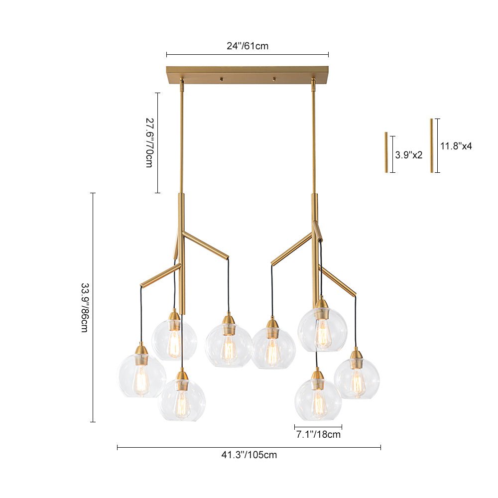 lightfixturesusa-8-light-branch-draped-glass-bubble-island-double-chandelier-chandelier-brass-778079