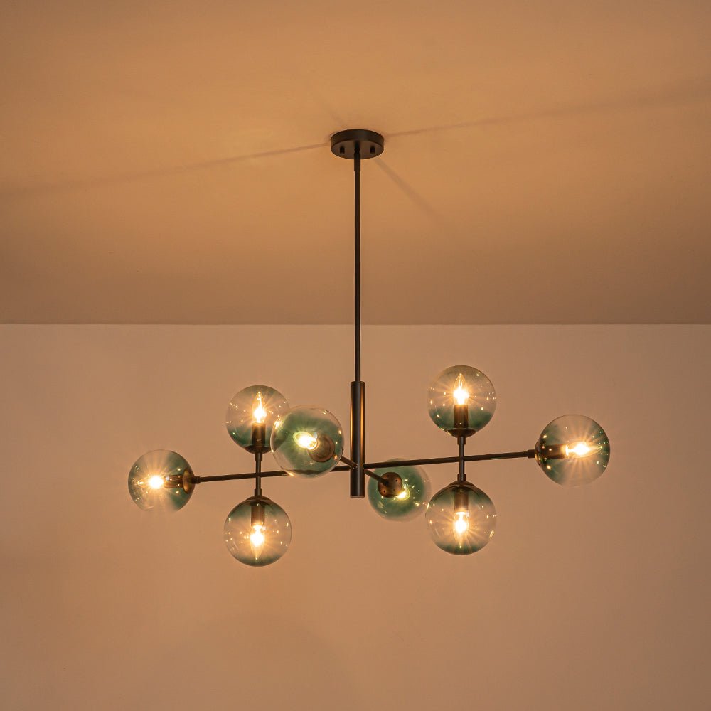 lightfixturesusa-8-light-linear-sputnik-tinted-blue-glass-bubble-chandelier-chandelier-black-8980999