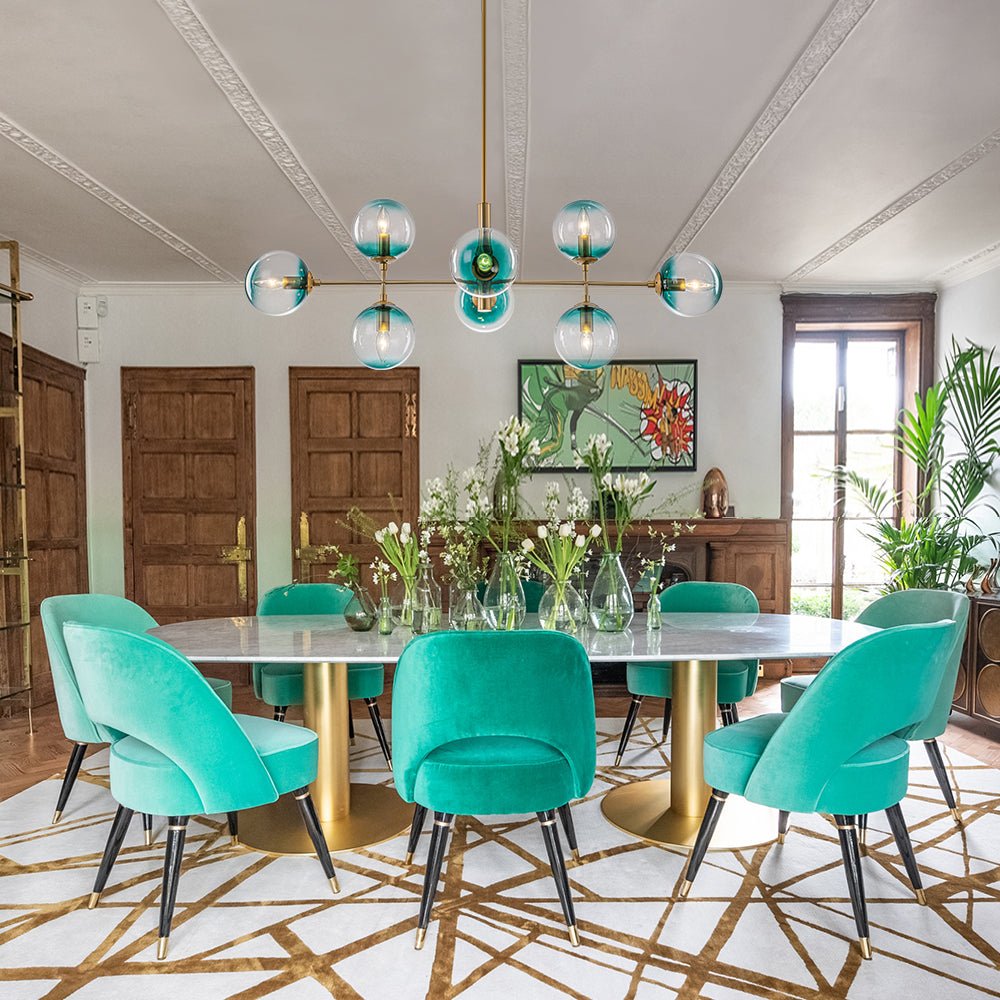 lightfixturesusa-8-light-linear-sputnik-tinted-blue-glass-bubble-chandelier-chandelier-brass-1239514