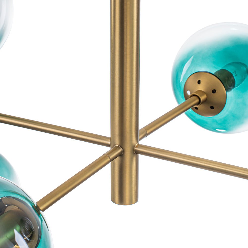 lightfixturesusa-8-light-linear-sputnik-tinted-blue-glass-bubble-chandelier-chandelier-brass-5451550