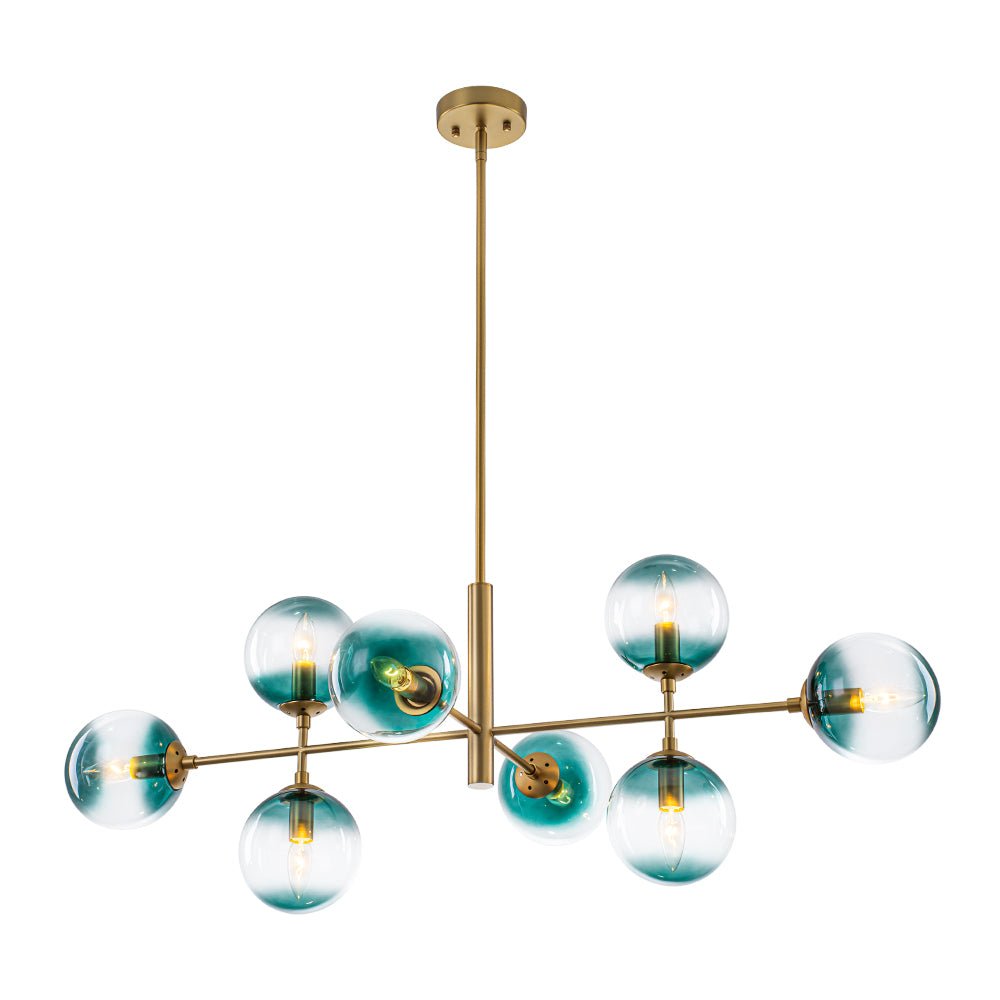 lightfixturesusa-8-light-linear-sputnik-tinted-blue-glass-bubble-chandelier-chandelier-brass-5735720