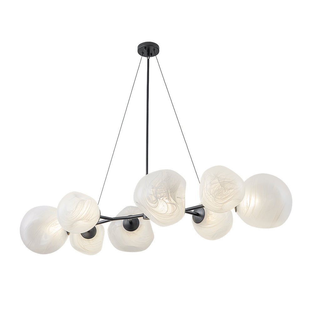 lightfixturesusa-8-light-opal-swirl-glass-globe-branch-island-chandelier-chandelier-black-pre-order-8628507
