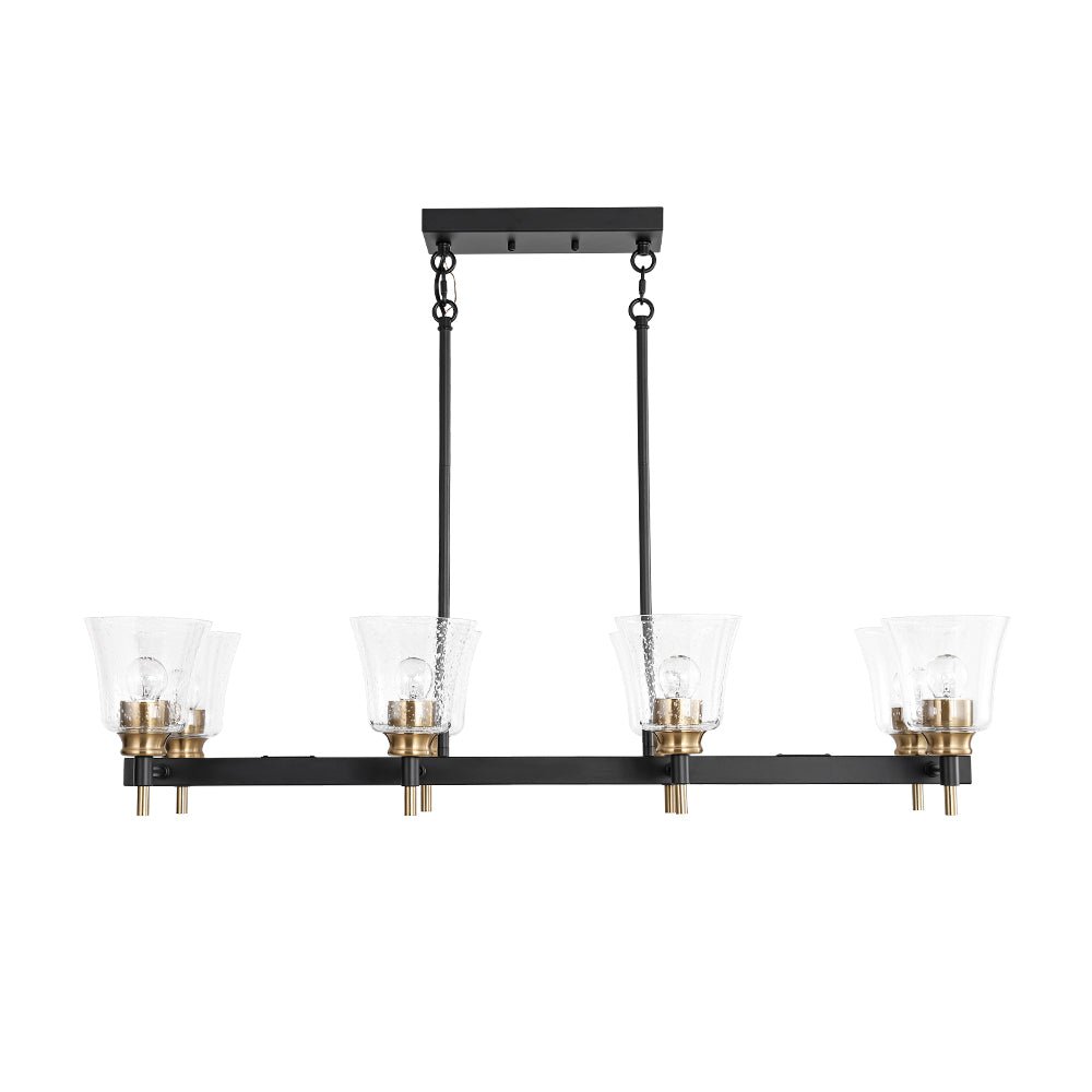 lightfixturesusa-8-light-seeded-glass-black-brass-linear-island-chandelier-chandelier-black-brass-412884