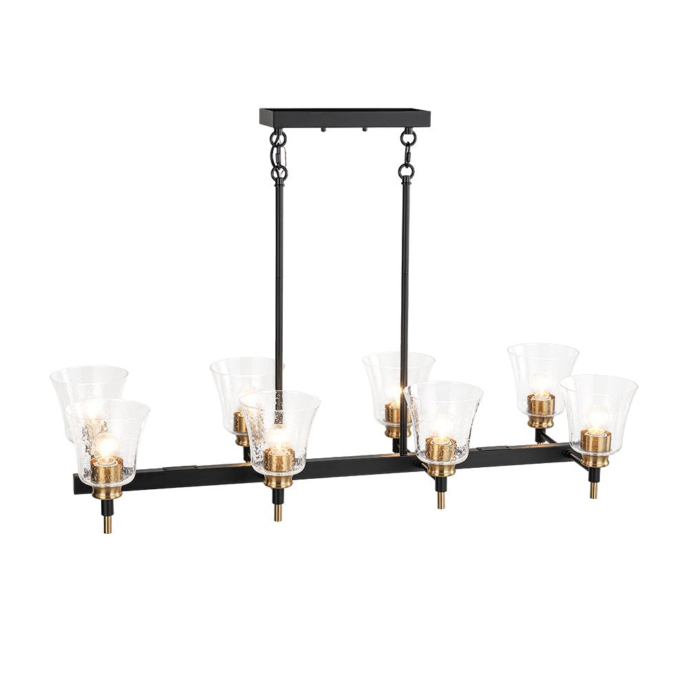 lightfixturesusa-8-light-seeded-glass-black-brass-linear-island-chandelier-chandelier-black-brass-585995