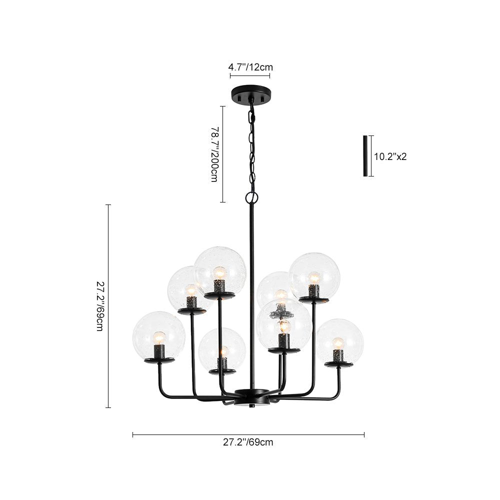 lightfixturesusa-8-light-seeded-glass-globe-round-sputnik-bubble-chandelier-chandelier-black-8114205
