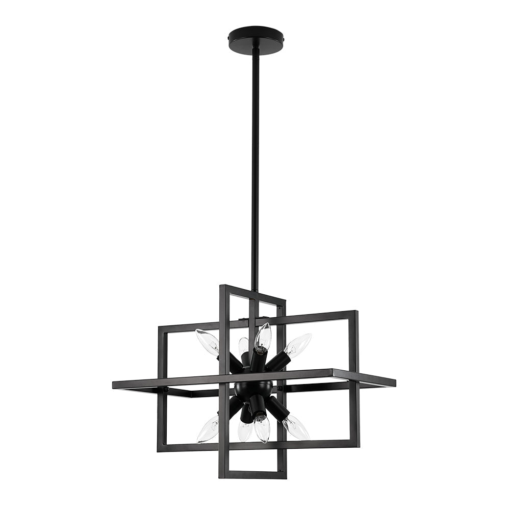 lightfixturesusa-8-light-vintage-sputnik-black-open-square-lantern-pendant-chandelier-black-1666584