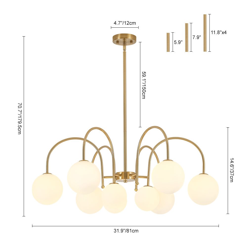 lightfixturesusa-9-light-goose-arm-opal-glass-bubble-tiered-chandelier-chandelier-brass-2777947