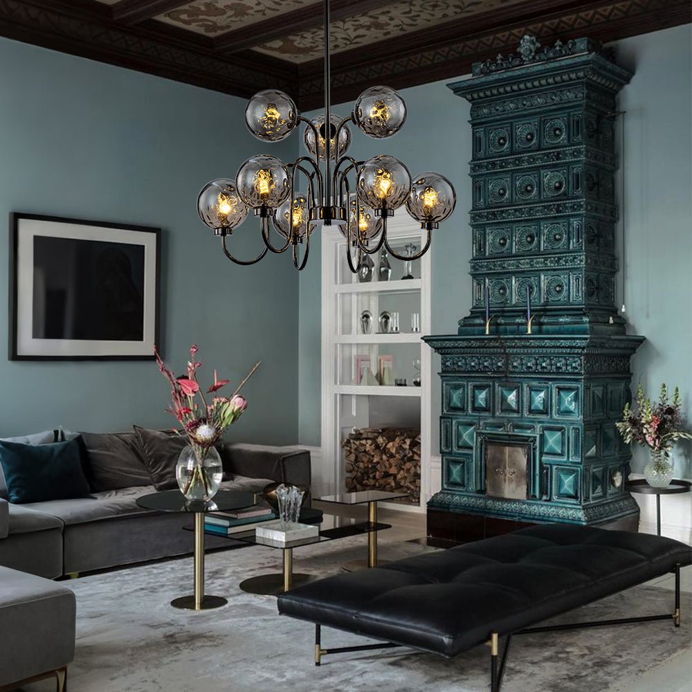 lightfixturesusa-9-light-hammered-smoked-glass-bubble-black-sputnik-chandelier-chandelier-black-193470