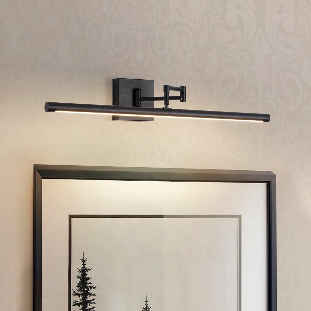 lightfixturesusa-adjustable-dimmable-led-linear-vanity-sconce-picture-light-wall-sconce-black-3710823 LightFixturesUSA - Adjustable Dimmable LED Linear Vanity Sconce Picture Light - Wall Sconce - Black -