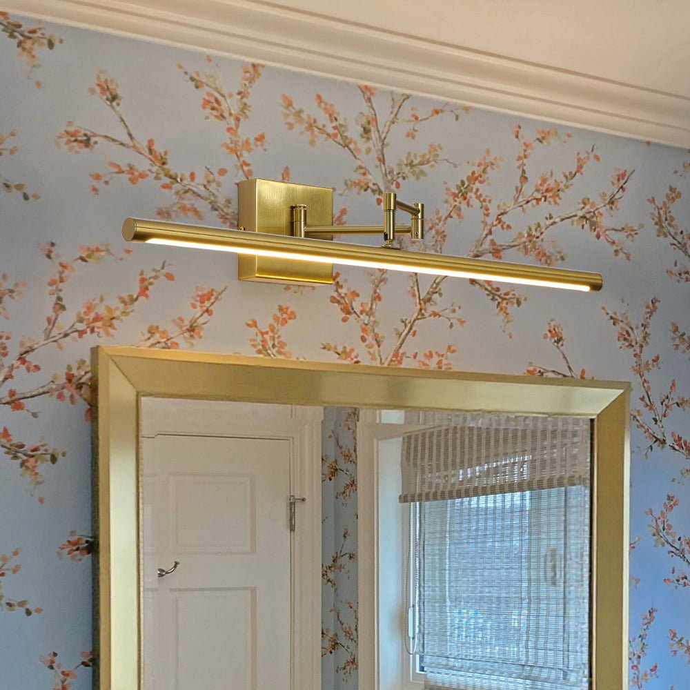 lightfixturesusa-adjustable-dimmable-led-linear-vanity-sconce-picture-light-wall-sconce-brass-1487265 LightFixturesUSA - Adjustable Dimmable LED Linear Vanity Sconce Picture Light - Wall Sconce - Brass -