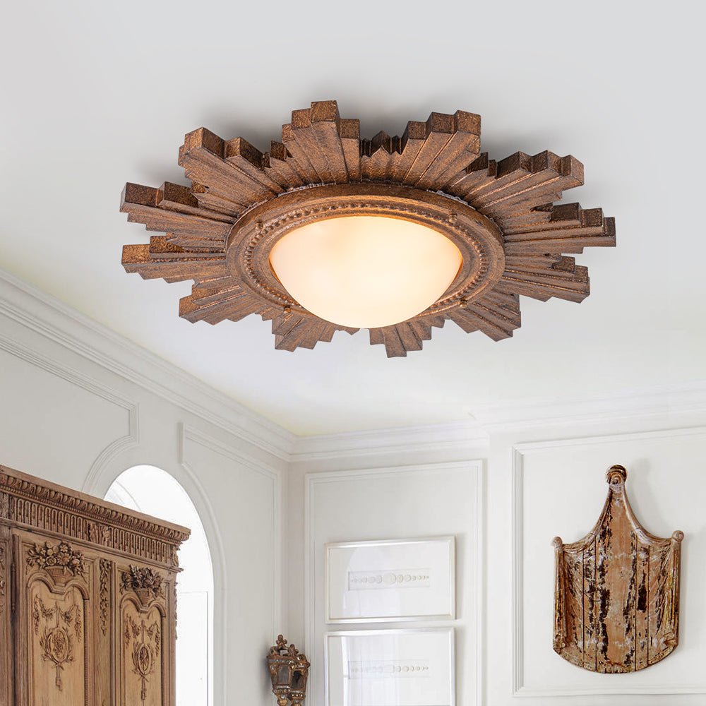 lightfixturesusa-antique-apollo-sunburst-sculpture-flush-mount-wall-light-ceiling-light-distressed-brass-507949