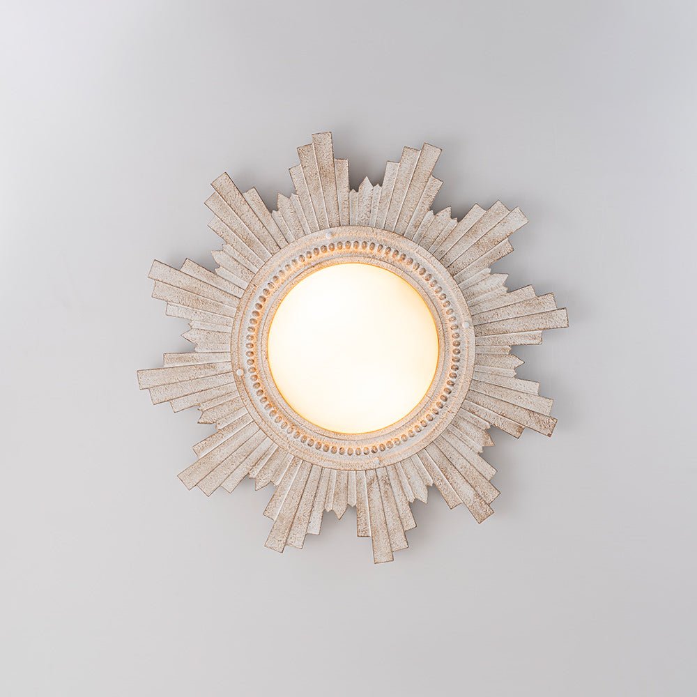 lightfixturesusa-antique-apollo-sunburst-sculpture-flush-mount-wall-light-ceiling-light-weathered-white-220559