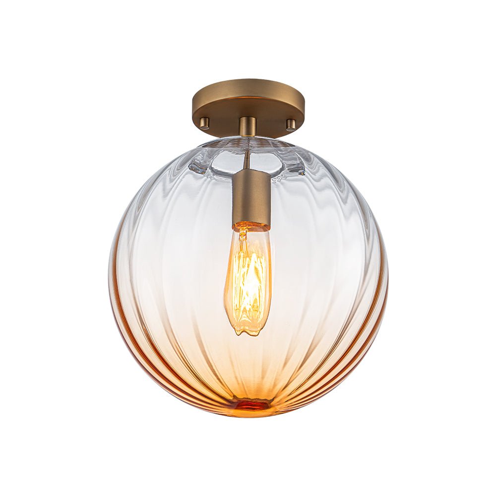 lightfixturesusa-art-deco-1-light-blue-ribbed-glass-globe-semi-flush-mount-ceiling-light-amber-1576012