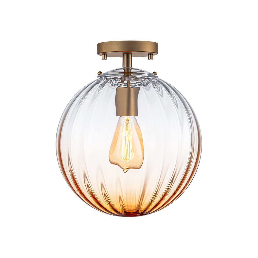 lightfixturesusa-art-deco-1-light-blue-ribbed-glass-globe-semi-flush-mount-ceiling-light-amber-4797675
