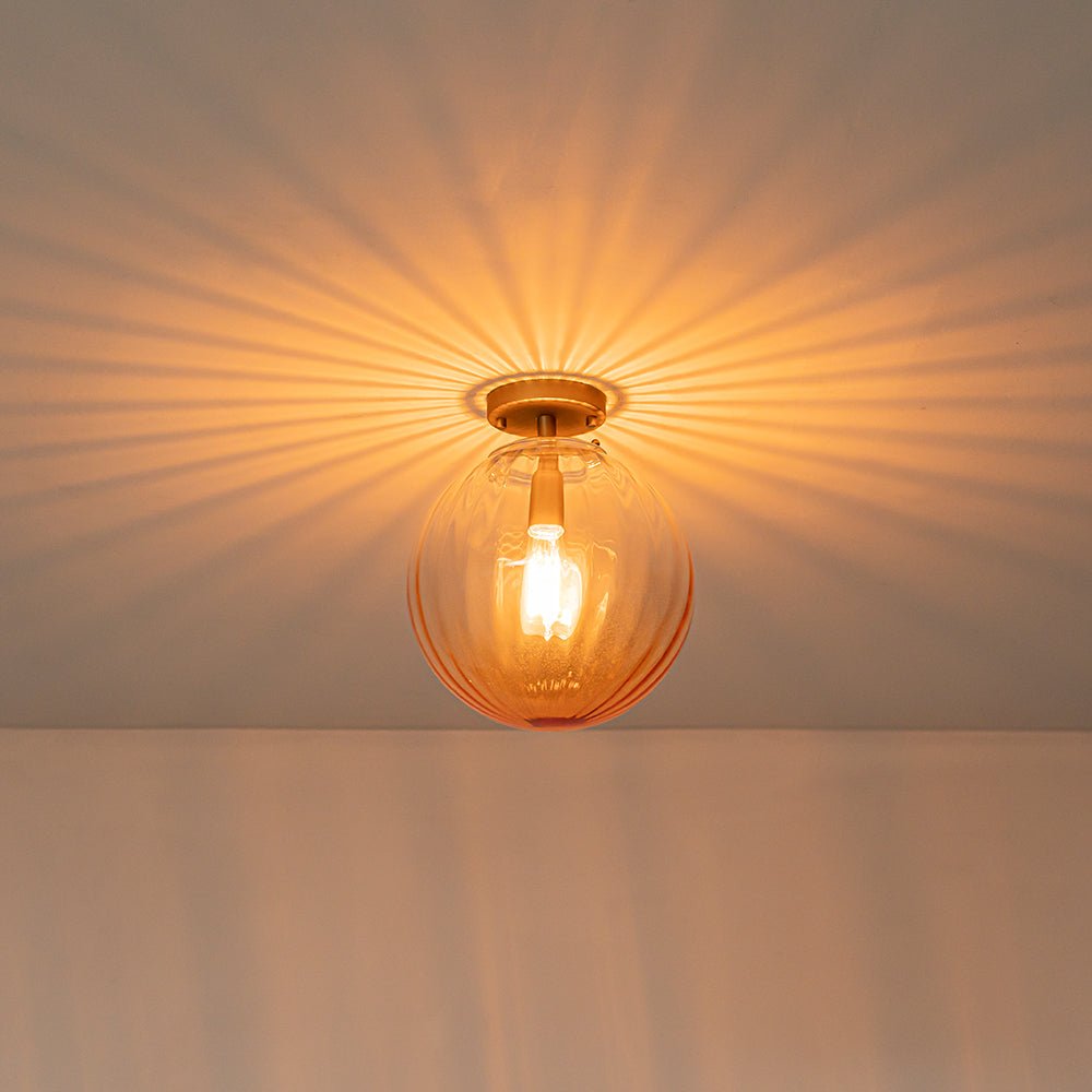 lightfixturesusa-art-deco-1-light-blue-ribbed-glass-globe-semi-flush-mount-ceiling-light-amber-7249072