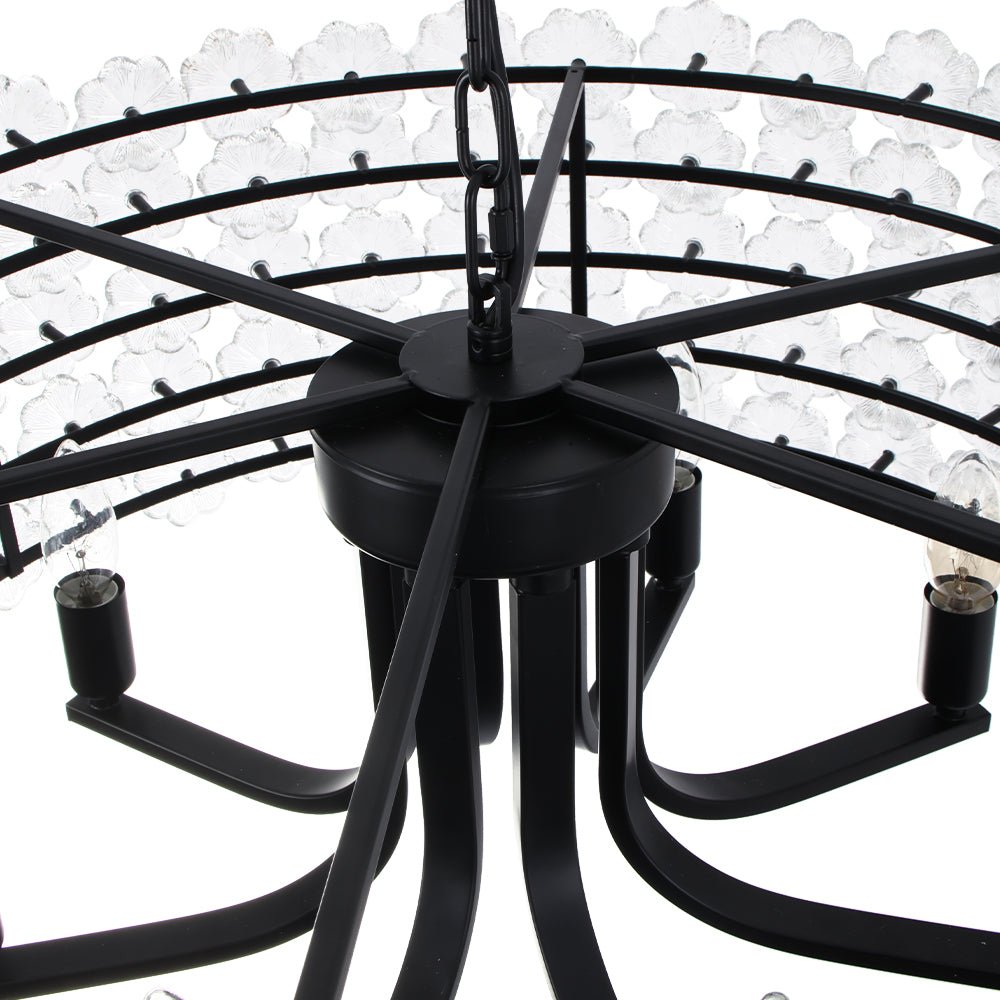 lightfixturesusa-art-deco-blossom-floral-cage-drum-lantern-pendant-light-chandelier-black-8305628
