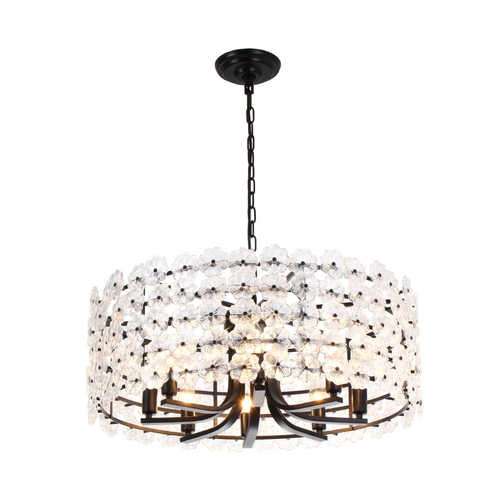 lightfixturesusa-art-deco-blossom-floral-cage-drum-lantern-pendant-light-chandelier-black-9169446