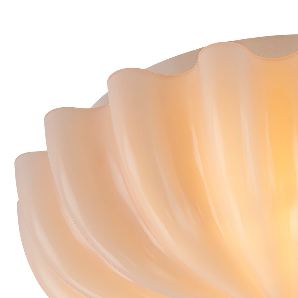 lightfixturesusa-art-deco-pleated-flower-shine-glass-semi-flush-mount-ceiling-light-pink-7281833