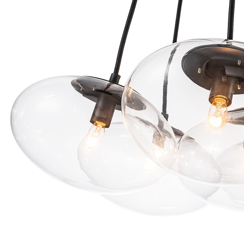 lightfixturesusa-black-7-light-cluster-clear-glass-oval-globe-chandelier-chandelier-black-178679