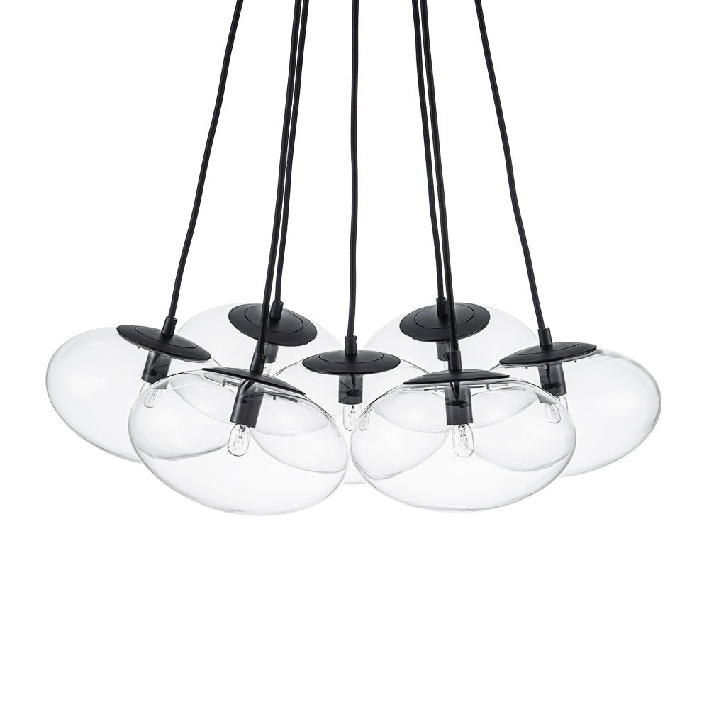 lightfixturesusa-black-7-light-cluster-clear-glass-oval-globe-chandelier-chandelier-black-260331