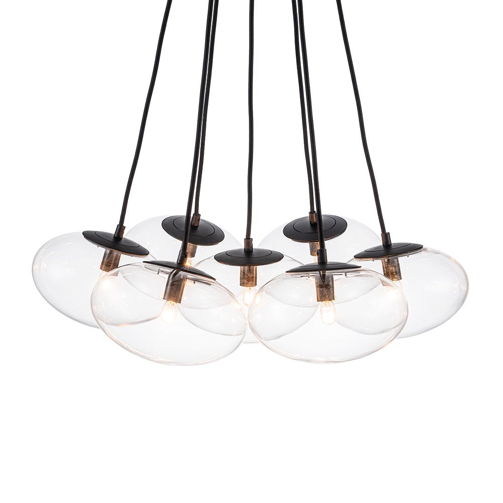 lightfixturesusa-black-7-light-cluster-clear-glass-oval-globe-chandelier-chandelier-black-347961