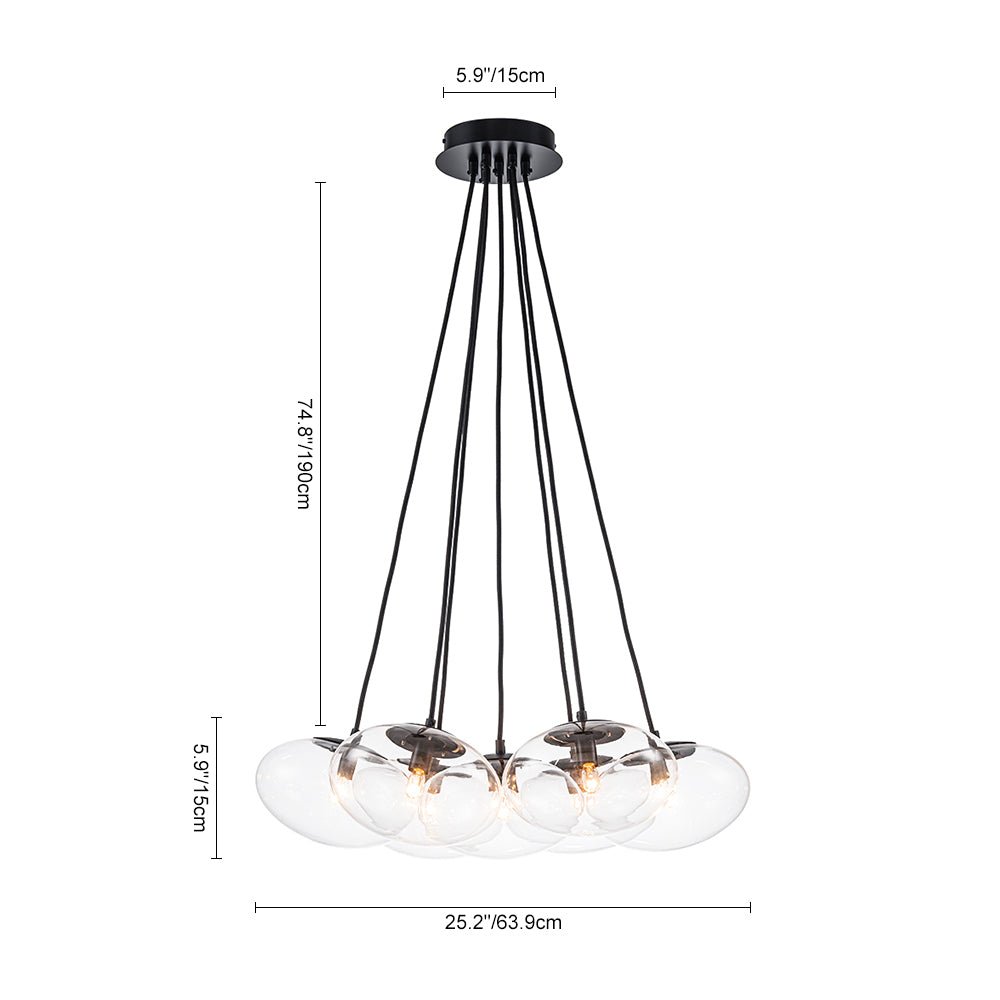 lightfixturesusa-black-7-light-cluster-clear-glass-oval-globe-chandelier-chandelier-black-846903