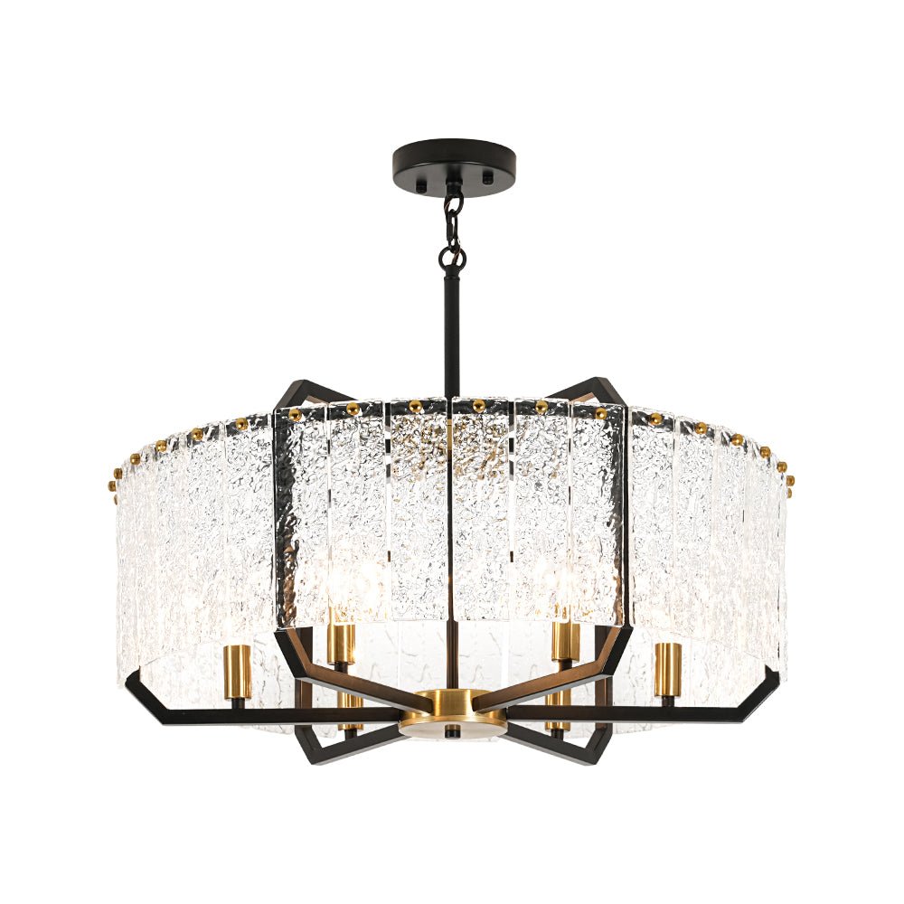 lightfixturesusa-black-brass-6-light-rippled-glass-drum-cage-chandelier-chandelier-25-in-2583875