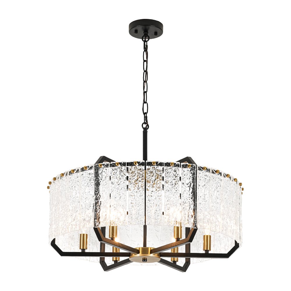 lightfixturesusa-black-brass-6-light-rippled-glass-drum-cage-chandelier-chandelier-25-in-5999064