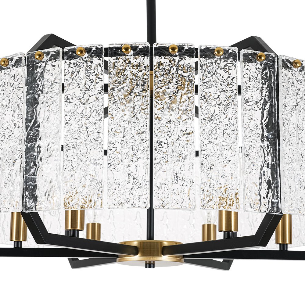 lightfixturesusa-black-brass-6-light-rippled-glass-drum-cage-chandelier-chandelier-25-in-9071212