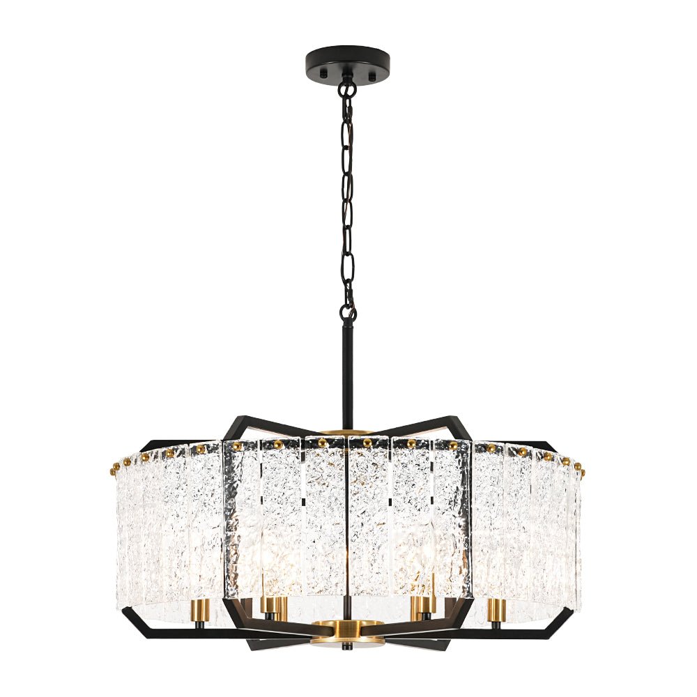 lightfixturesusa-black-brass-6-light-rippled-glass-drum-cage-chandelier-chandelier-25-in-9402388
