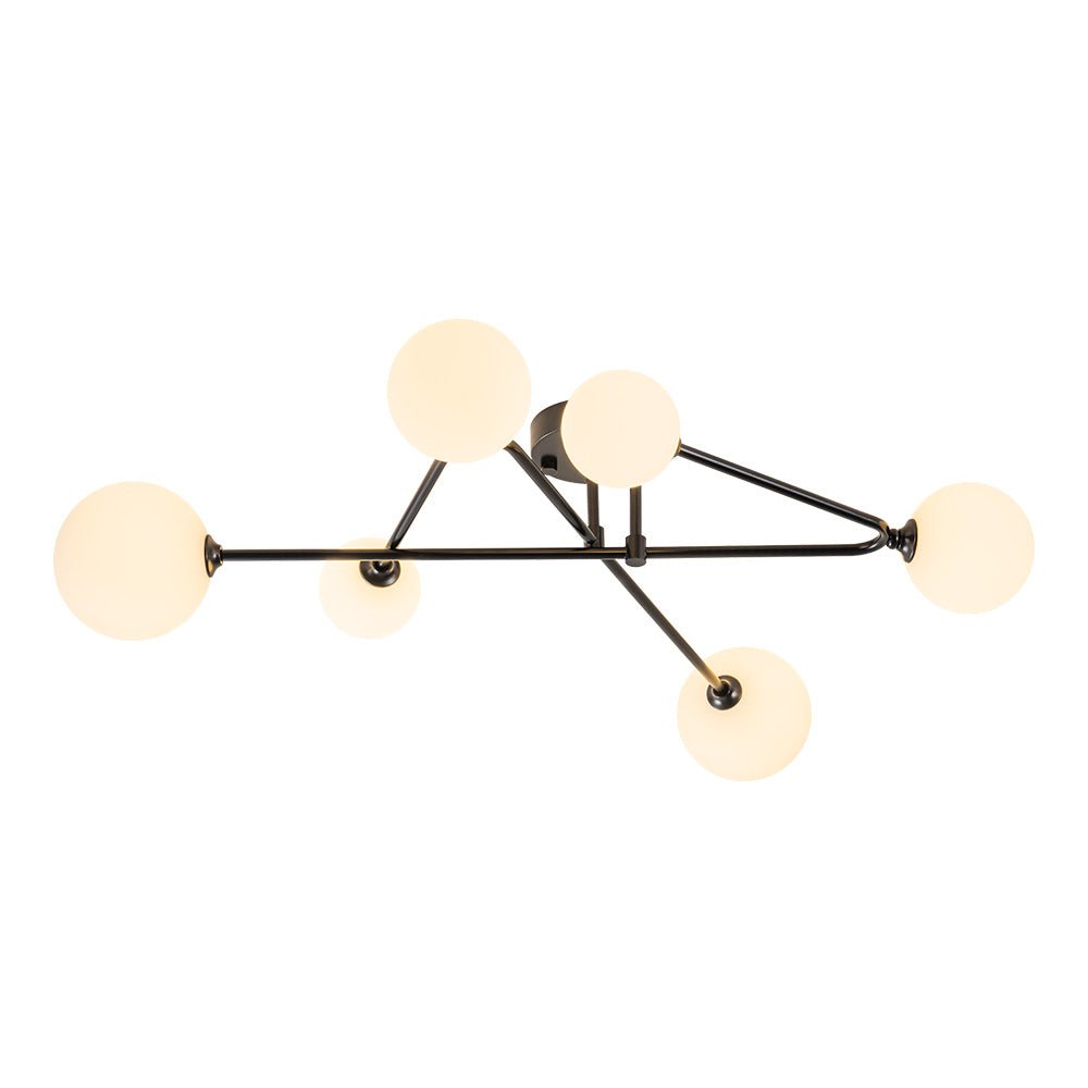lightfixturesusa-black-frosted-bubble-linear-sputnik-semi-flush-mount-ceiling-light-black-140112