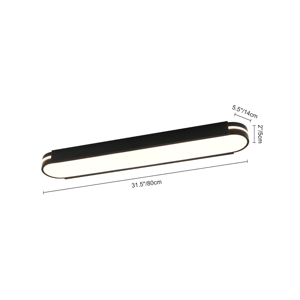 lightfixturesusa-black-minimalist-oval-dimmable-led-flush-mount-light-ceiling-light-black-684549